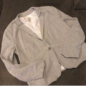 Loft Grey knit blazer